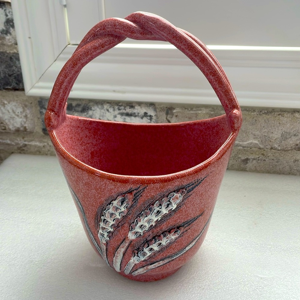 Vintage Mid-Century Italian Pottery Signed